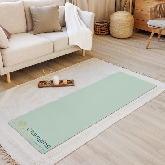 Changing Life green yoga mat